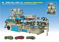 ZG. XZSD (TR) 2-1000 x 10 - automatic disc type double color TR sole injection moulding machine