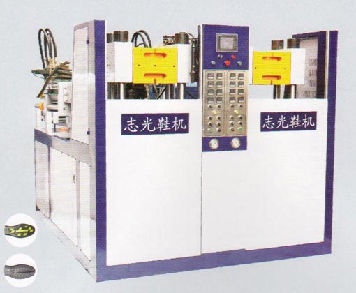 ZG. XZSD2-1500 x 2 automatic linear double TR sole injection moulding machine