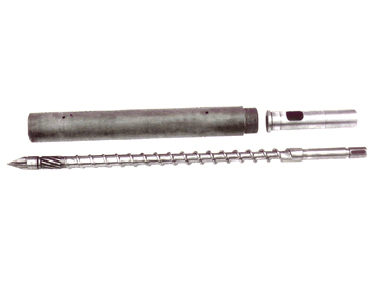 Injection molding machine screw cylinder